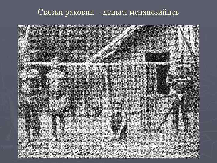 Связки раковин – деньги меланезийцев 