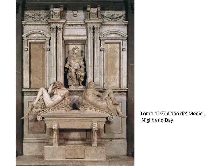 Tomb of Giuliano de' Medici, Night and Day 