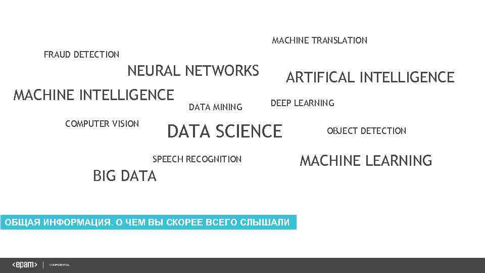 MACHINE TRANSLATION FRAUD DETECTION NEURAL NETWORKS MACHINE INTELLIGENCE COMPUTER VISION DATA MINING ARTIFICAL INTELLIGENCE