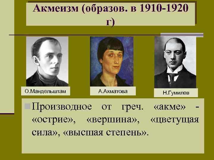 Представители акмеизма. Осип Мандельштам акмеизм. Мандельштам 1910. Гумилев акмеизм. Акмеизм авторы.