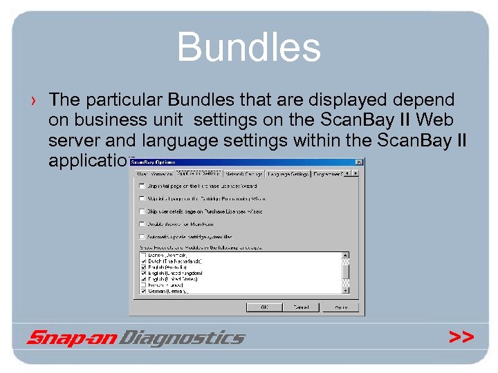 Bundles › The particular Bundles that are displayed depend on business unit settings on