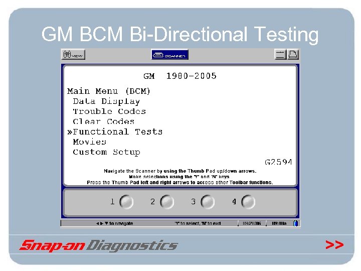 GM BCM Bi-Directional Testing >> 