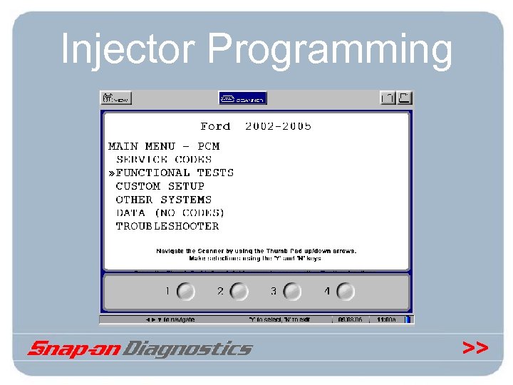 Injector Programming >> 