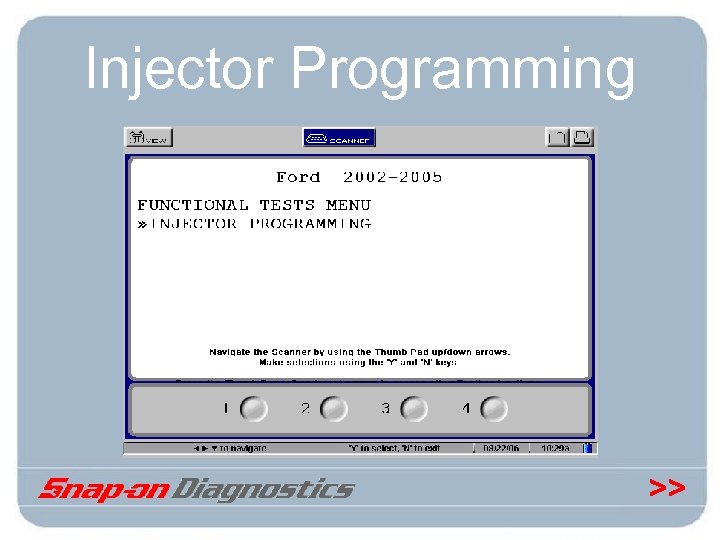 Injector Programming >> 