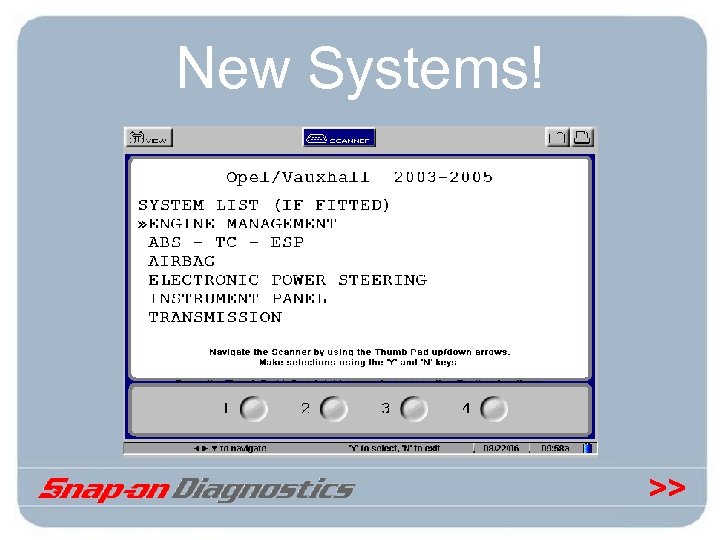 New Systems! >> 