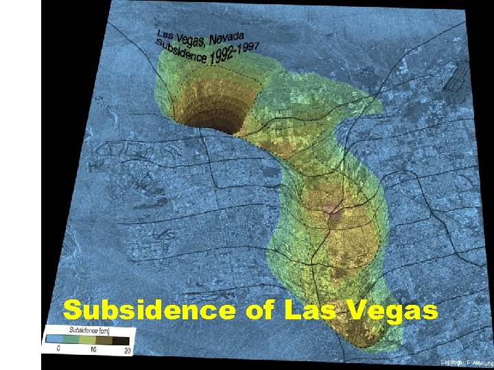 Subsidence of Las Vegas 