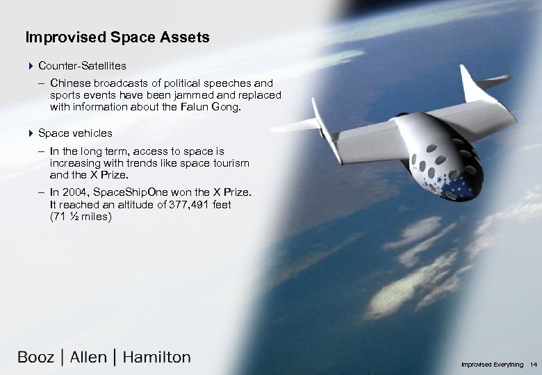 Improvised Space Assets 4 Counter-Satellites – Chinese broadcasts of political speeches and sports events