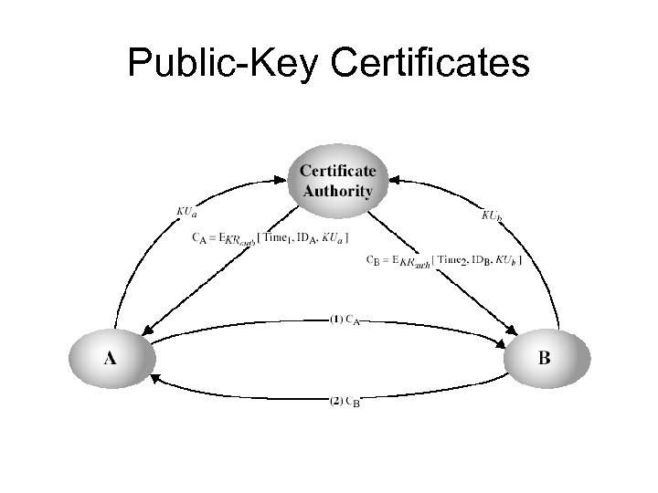 Public-Key Certificates 