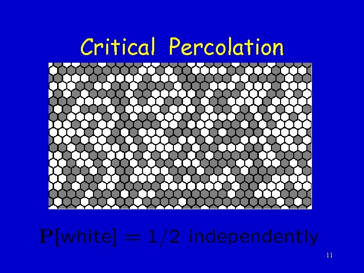 Critical Percolation 11 