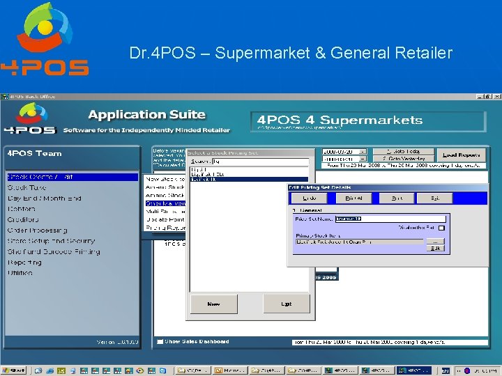 Dr. 4 POS – Supermarket & General Retailer 
