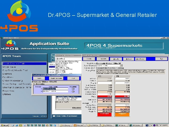 Dr. 4 POS – Supermarket & General Retailer 