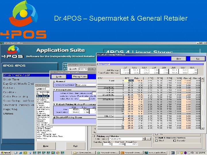 Dr. 4 POS – Supermarket & General Retailer 