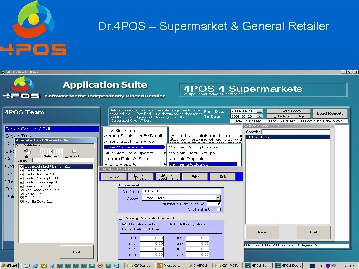 Dr. 4 POS – Supermarket & General Retailer 