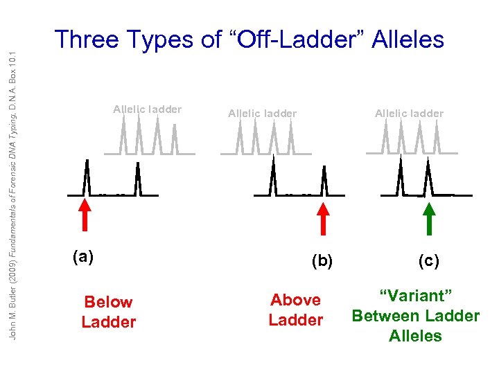 John M. Butler (2009) Fundamentals of Forensic DNA Typing, D. N. A. Box 10.