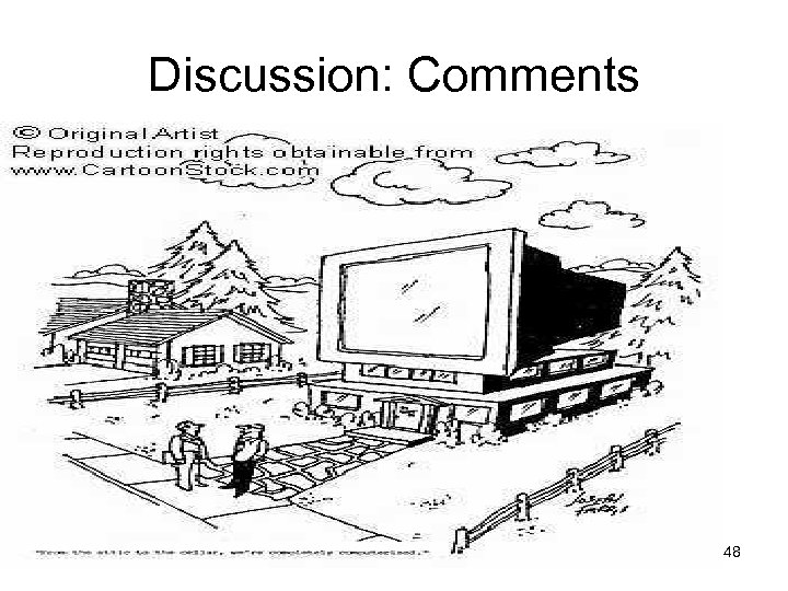 Discussion: Comments 48 