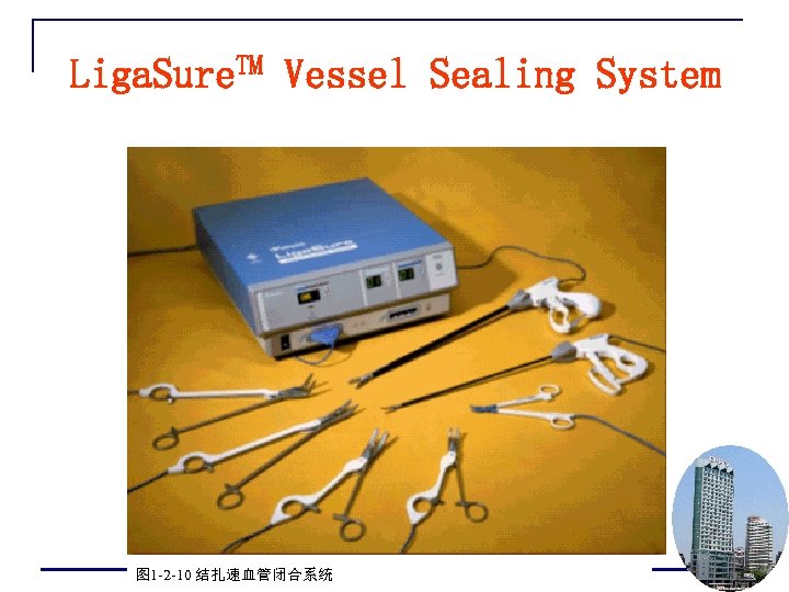 Liga. Sure. TM Vessel Sealing System 图 1 -2 -10 结扎速血管闭合系统 