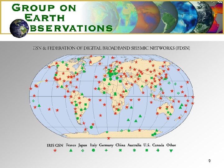 SEISMOGRAPHIC NETWORK 9 