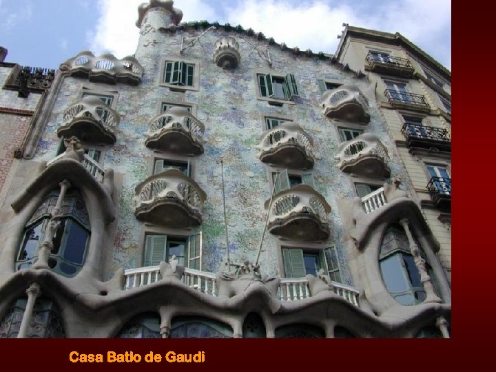Casa Batlo de Gaudi 
