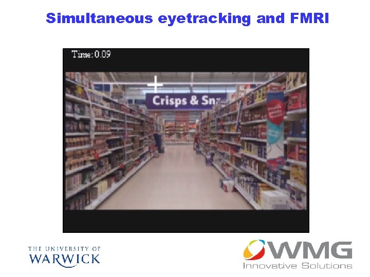 Simultaneous eyetracking and FMRI Simultaneous Eye Tracking and FMRI 