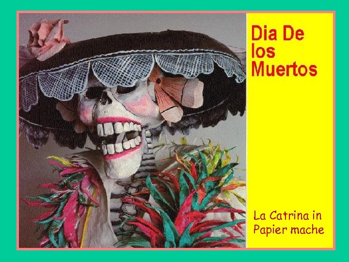 La Catrina in Papier mache 
