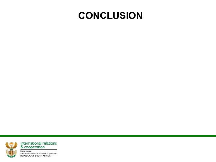 CONCLUSION 