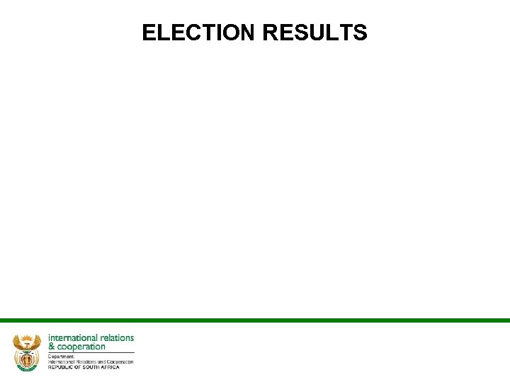 ELECTION RESULTS 