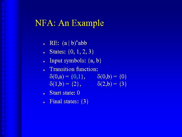 Lexical Analysis Role Specification Recognition Tool Lex