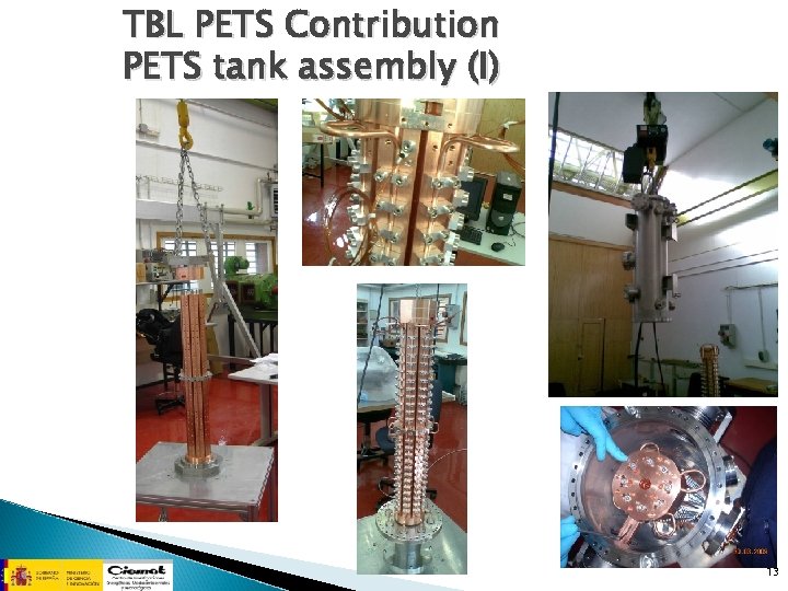TBL PETS Contribution PETS tank assembly (I) 13 