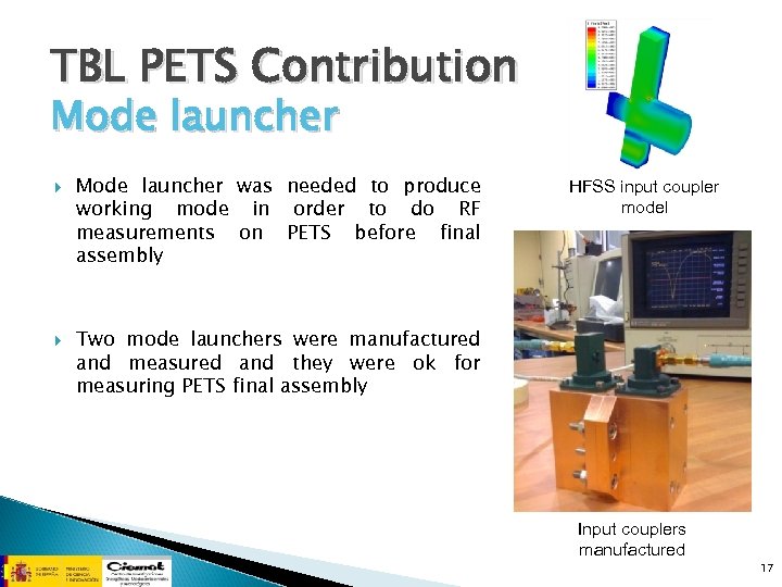 TBL PETS Contribution Mode launcher was needed to produce working mode in order to