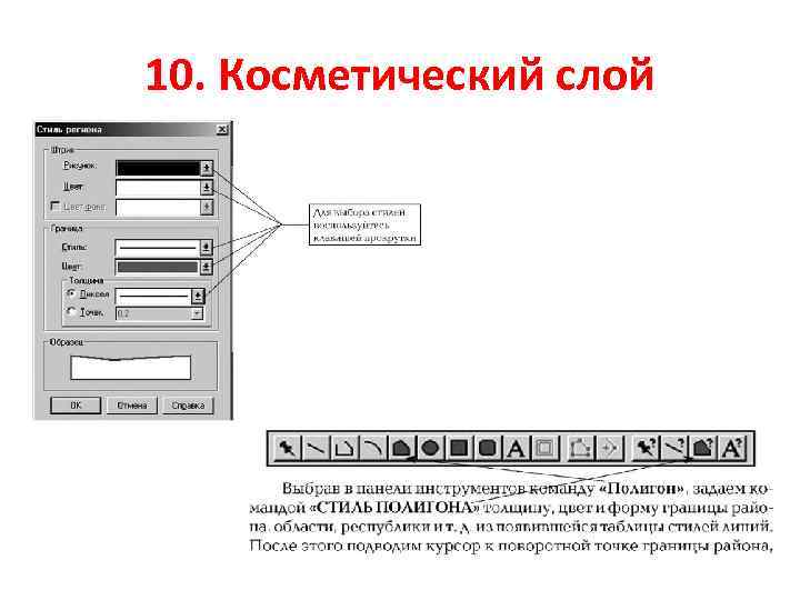 10. Косметический слой 