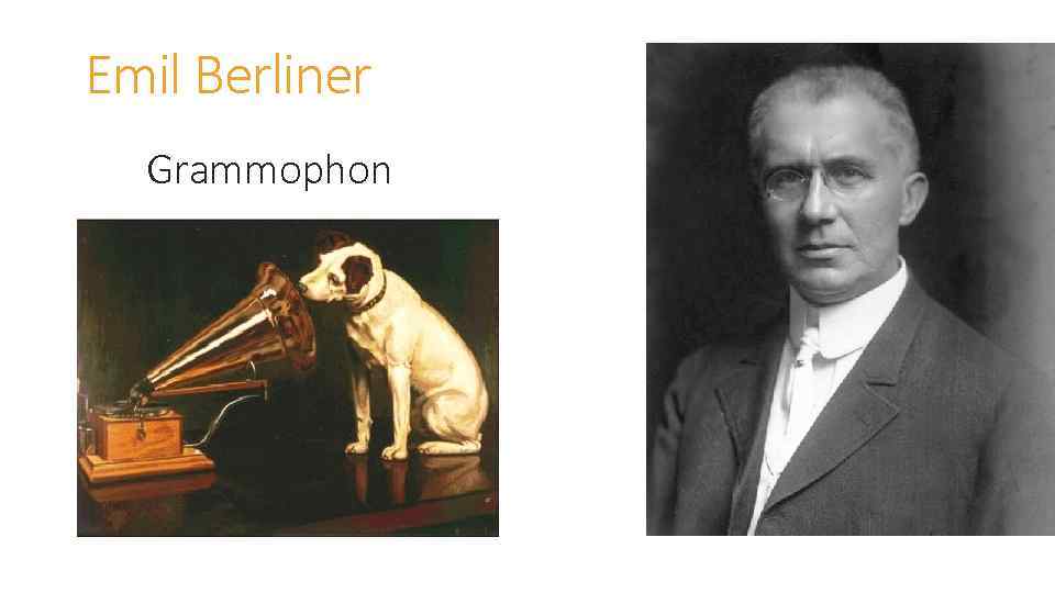 Emil Berliner Grammophon 