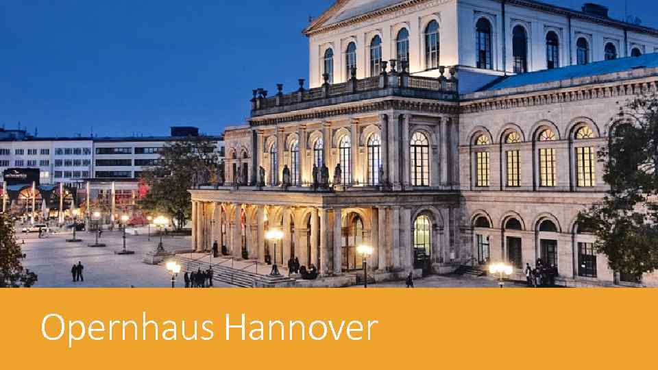 Opernhaus Hannover 