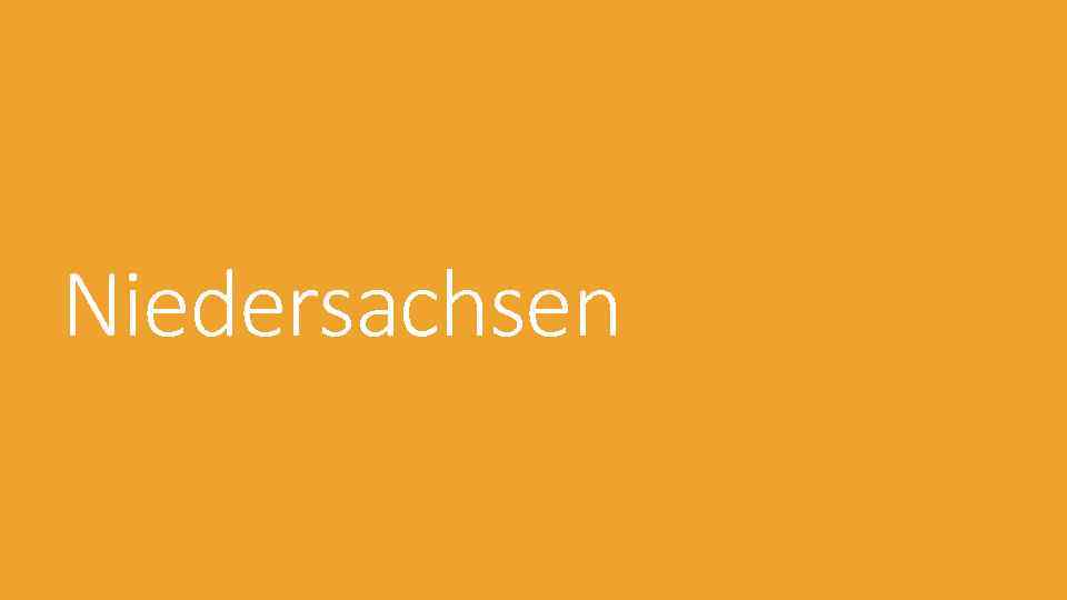 Niedersachsen 