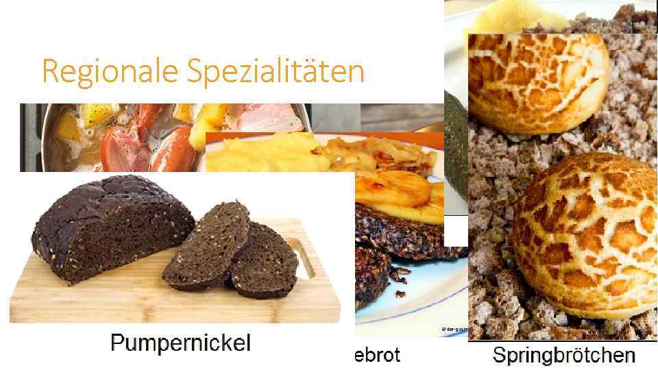 Regionale Spezialitäten 