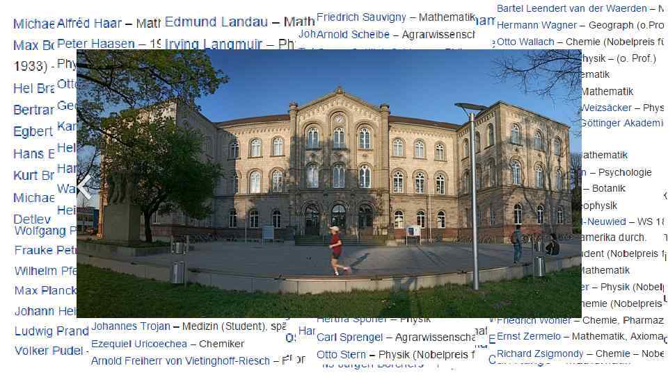 Angehörige der Universität Göttingen 