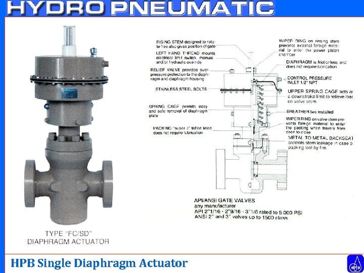 HPB Single Diaphragm Actuator 