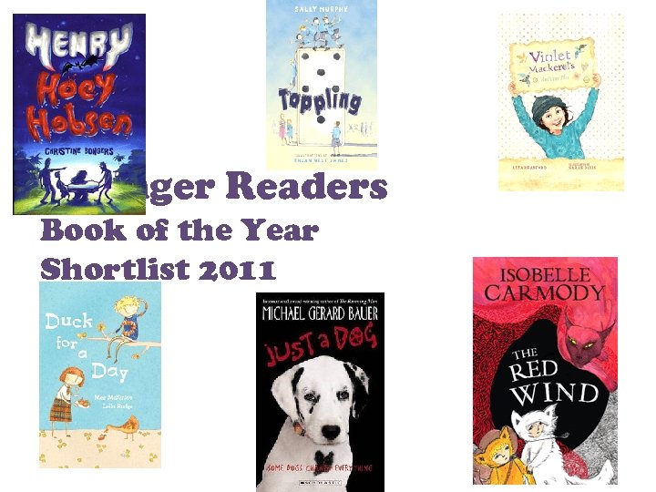 Younger Readers Book of the Year Shortlist 2011 