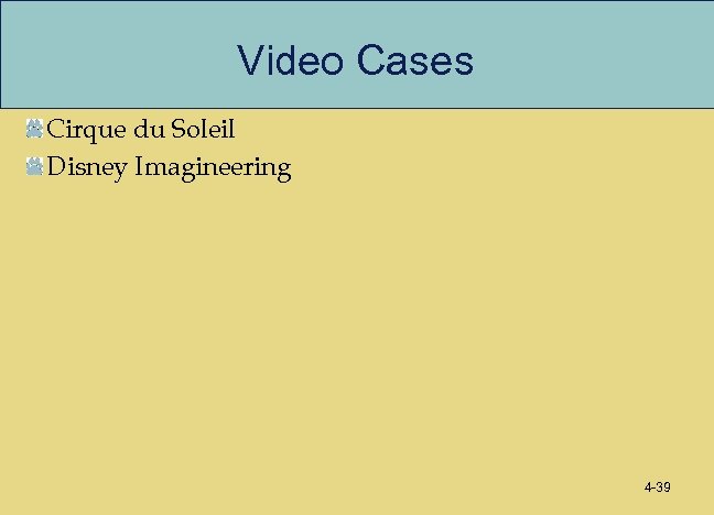Video Cases Cirque du Soleil Disney Imagineering 4 -39 