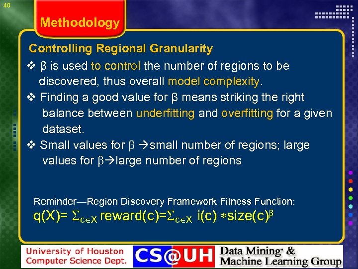 Extracting Regional Knowledge From Spatial Datasets Christoph F