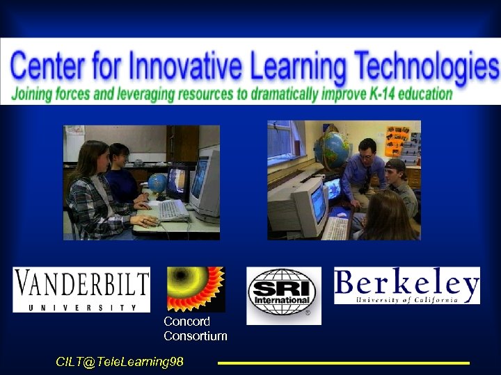 Concord Consortium CILT@Tele. Learning 98 