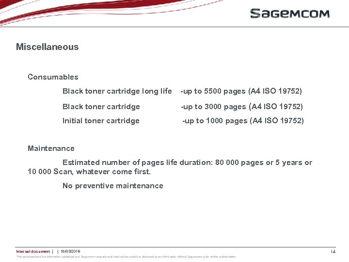 Miscellaneous Consumables Black toner cartridge long life -up to 5500 pages (A 4 ISO