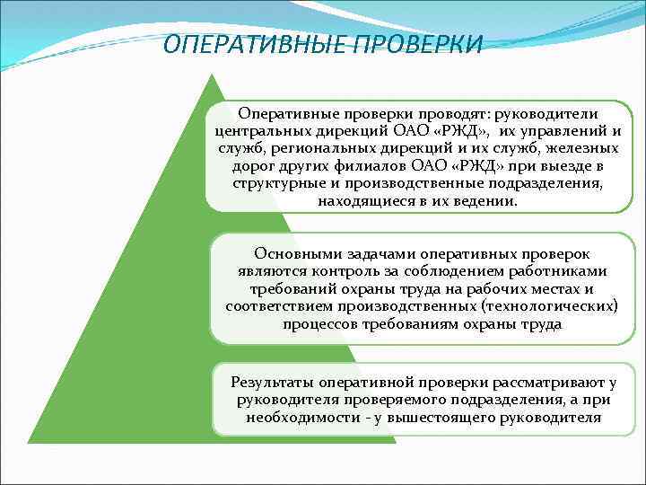 Осмотры оперативным персоналом