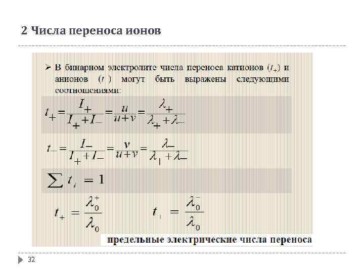 2 Числа переноса ионов 32 