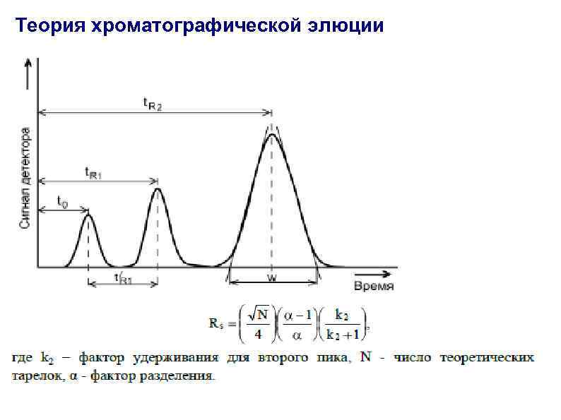 Теория хроматографической элюции 