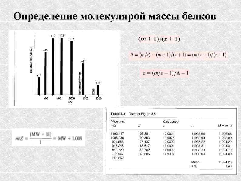 Определение молекулярой массы белков 