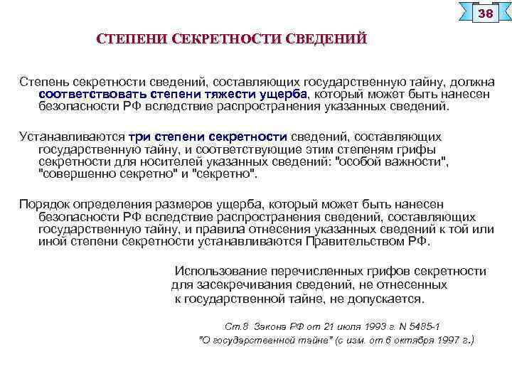 Обращение организации о подтверждении степени секретности сведений образец