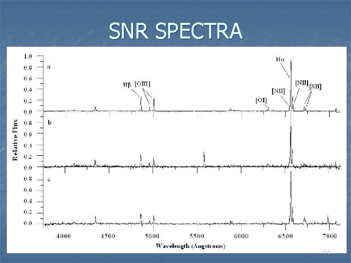 SNR SPECTRA 14 