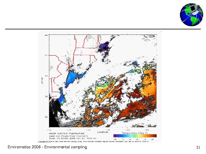 Enviromatics 2008 - Environmental sampling 21 