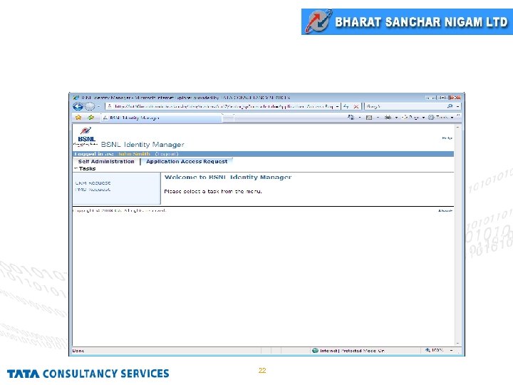 Application Access Request 22 
