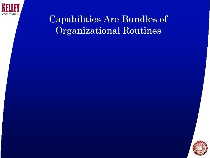 Capabilities Are Bundles of Organizational Routines 